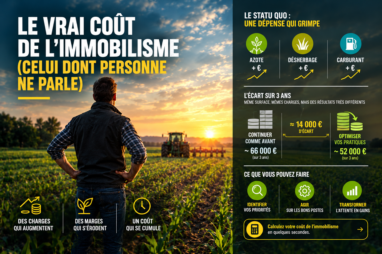 cout de l'immobilisme 